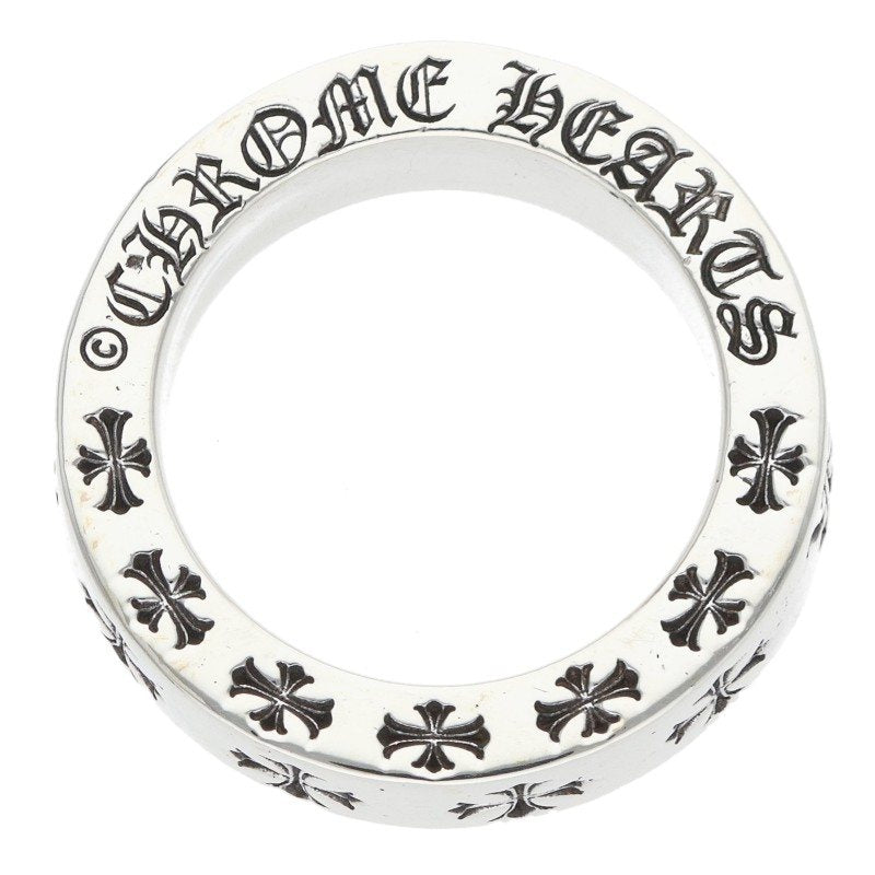 Chrome Hearts 6mm Spacer Forever Silver Ring Size US 5