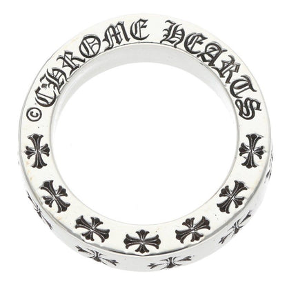 Chrome Hearts 6mm Spacer Forever Silver Ring Size US 5
