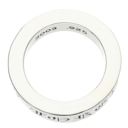 Chrome Hearts 6mm Spacer Forever Silver Ring Size US 5
