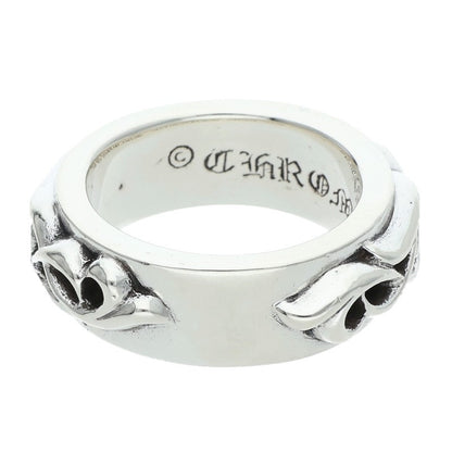 Chrome Hearts DBL Narrow Vine Band Silver Ring Size ONE SIZE