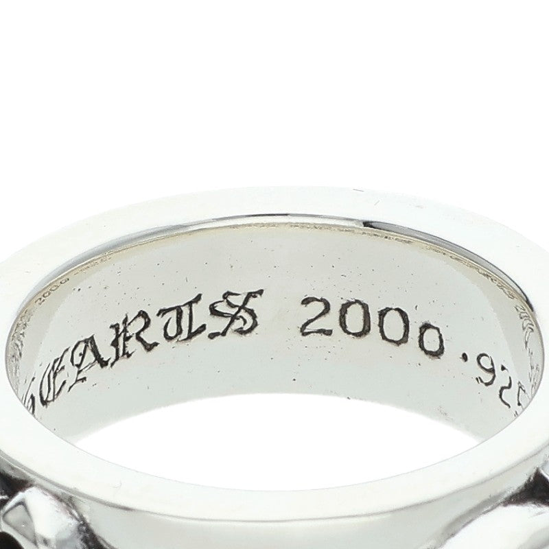 Chrome Hearts DBL Narrow Vine Band Silver Ring Size ONE SIZE