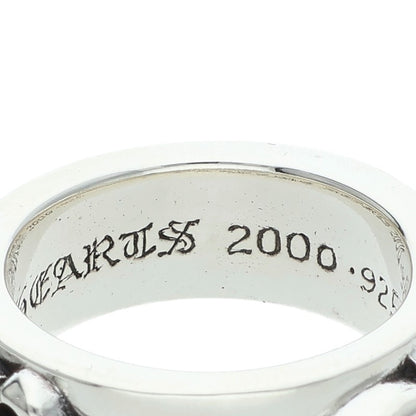 Chrome Hearts DBL Narrow Vine Band Silver Ring Size ONE SIZE