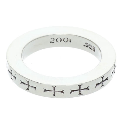 Chrome Hearts 3mm Spacer F*CK YOU Silver Ring Size US 5.5