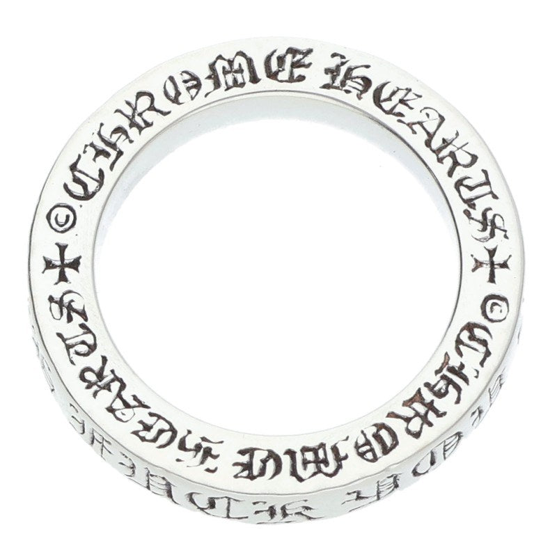 Chrome Hearts 3mm Spacer F*CK YOU Silver Ring Size US 5.5