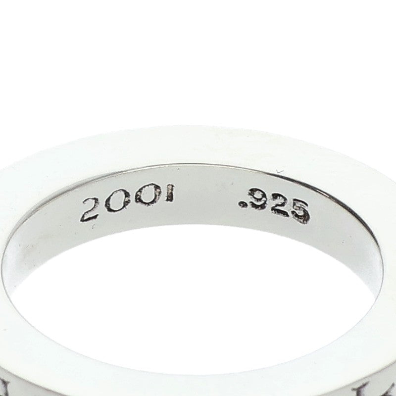 Chrome Hearts 3mm Spacer F*CK YOU Silver Ring Size US 5.5