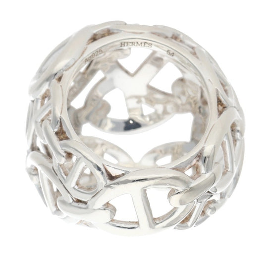 HERMES Chaine d'Ancre Enchainee TGM Silver Size ONE SIZE