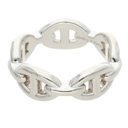 HERMES Chaine d'Ancre Enchainee PM Silver Ring Size ONE SIZE