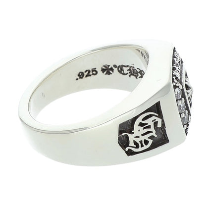 Chrome Hearts SM CHAMPION PAVE Diamond Ring Size ONE SIZE