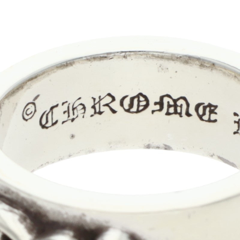 Chrome Hearts DBL Narrow Vine Band Silver Ring Size US 10.5
