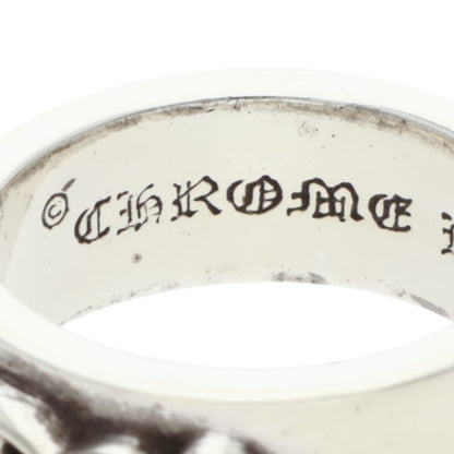 Chrome Hearts DBL Narrow Vine Band Silver Ring Size US 10.5