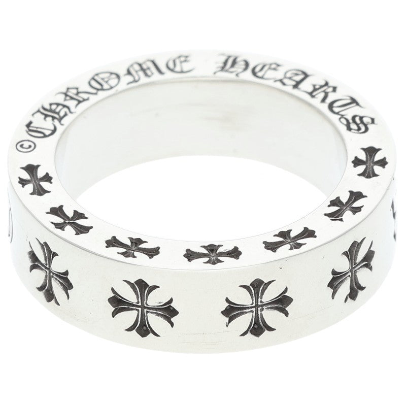 Chrome Hearts 6mm Spacer Forever Silver Ring Size US 5