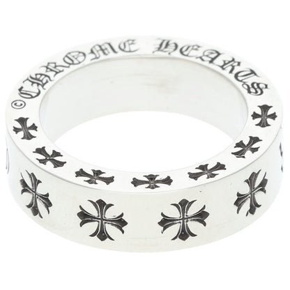 Chrome Hearts 6mm Spacer Forever Silver Ring Size US 5