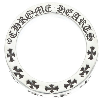 Chrome Hearts 6mm Spacer Forever Silver Ring Size US 5