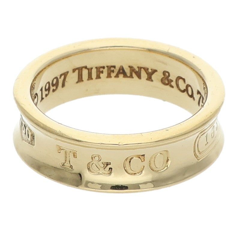 TIFFANY&Co. 1873 Narrow K18YG Ring Size ONE SIZE