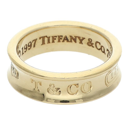 TIFFANY&Co. 1873 Narrow K18YG Ring Size ONE SIZE