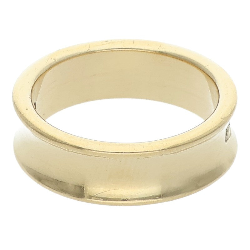 TIFFANY&Co. 1873 Narrow K18YG Ring Size ONE SIZE