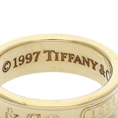 TIFFANY&Co. 1873 Narrow K18YG Ring Size ONE SIZE