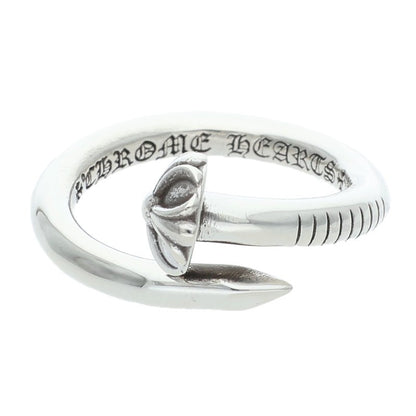 Chrome Hearts Nail Crossball Silver Ring Size ONE SIZE