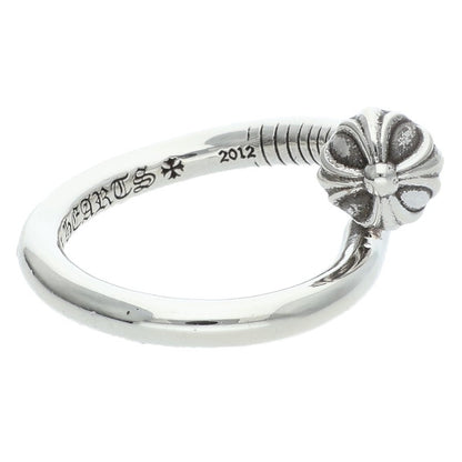 Chrome Hearts Nail Crossball Silver Ring Size ONE SIZE