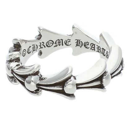Chrome Hearts CROSS TAIL Silver Ring Size US 4.5