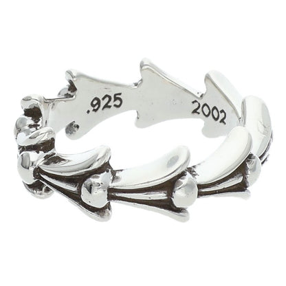 Chrome Hearts CROSS TAIL Silver Ring Size US 4.5