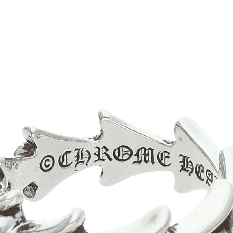 Chrome Hearts CROSS TAIL Silver Ring Size US 4.5