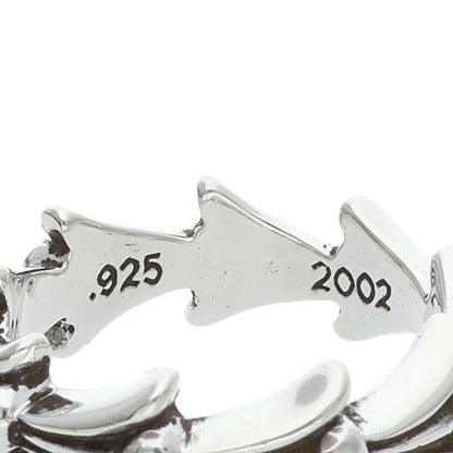 Chrome Hearts CROSS TAIL Silver Ring Size US 4.5