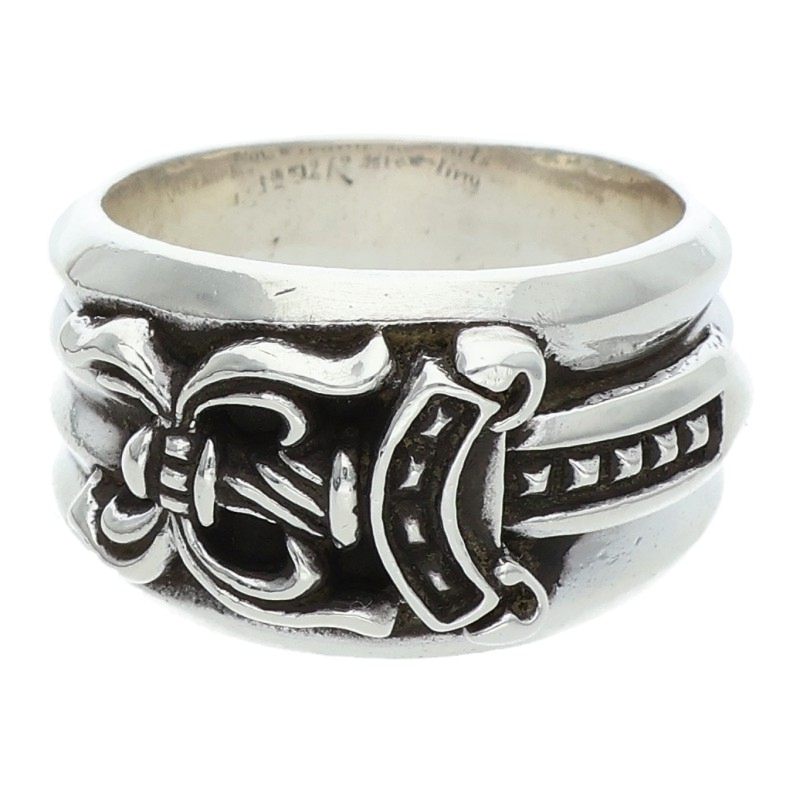 Chrome Hearts Dagger Silver Ring Size US 9