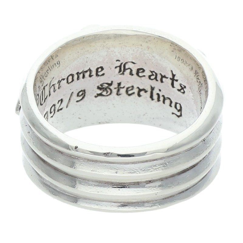 Chrome Hearts Dagger Silver Ring Size US 9