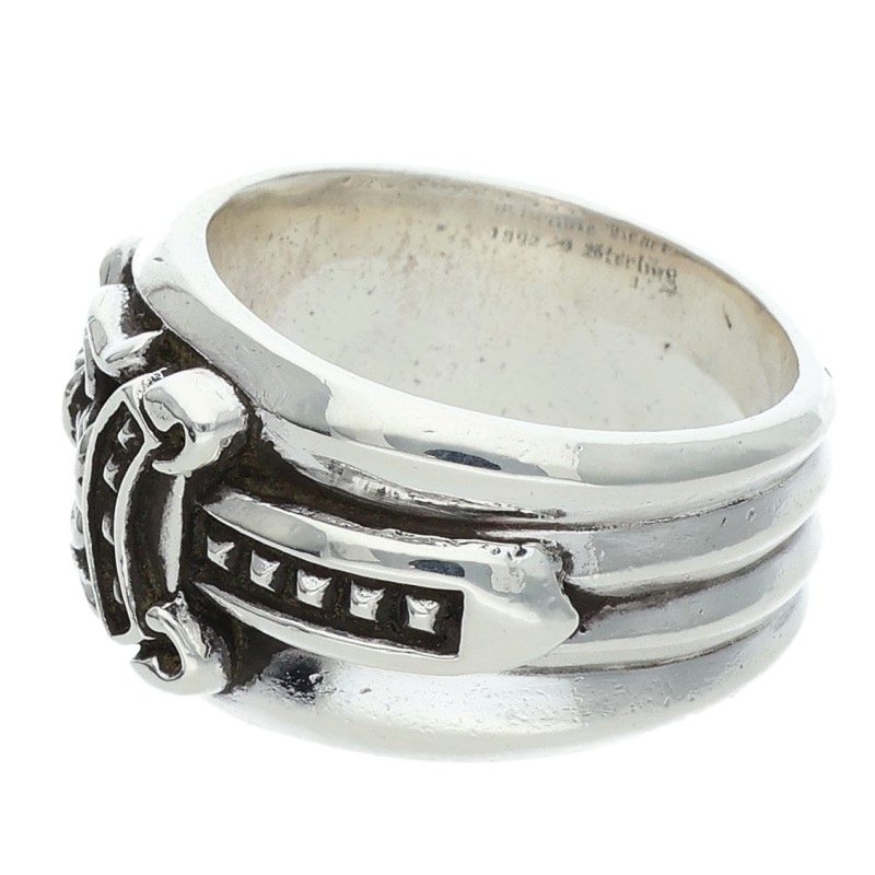 Chrome Hearts Dagger Silver Ring Size US 9