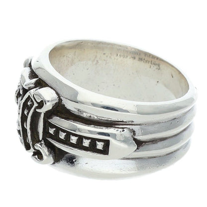 Chrome Hearts Dagger Silver Ring Size US 9
