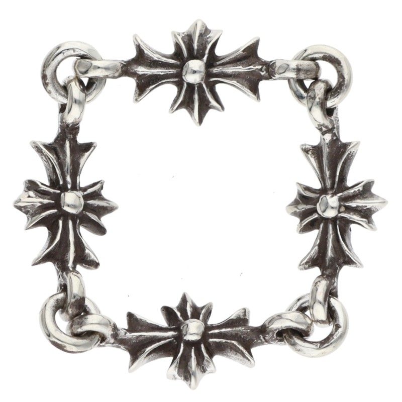 Chrome Hearts TNY E CH PLS Silver Ring Size ONE SIZE