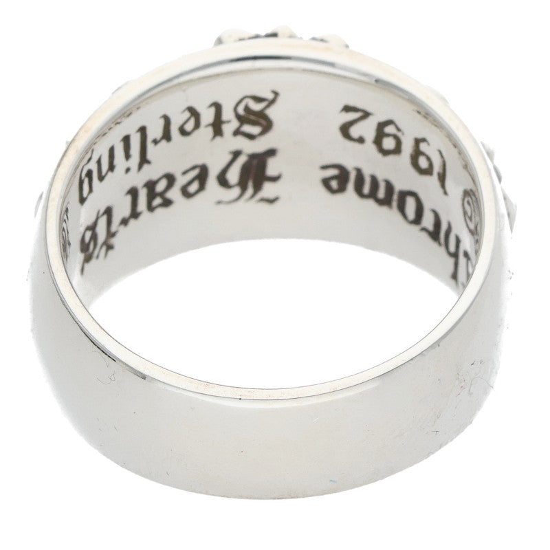 Chrome Hearts FLRL CRS Silver Ring Size ONE SIZE