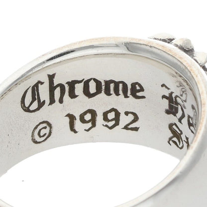 Chrome Hearts FLRL CRS Silver Ring Size ONE SIZE
