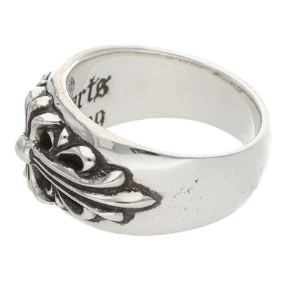 Chrome Hearts FLRL CRS Silver Ring Size ONE SIZE
