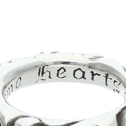 Chrome Hearts SCRL BAND Silver Ring Size US 4.5