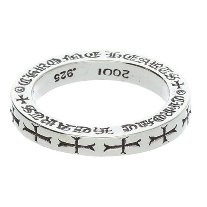 Chrome Hearts 3mm Spacer FUCKYOU Silver Ring Size ONE SIZE