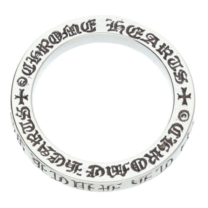 Chrome Hearts 3mm Spacer FUCKYOU Silver Ring Size ONE SIZE