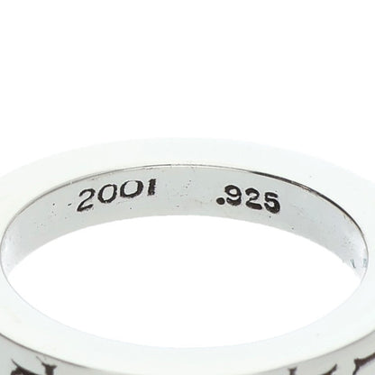 Chrome Hearts 3mm Spacer FUCKYOU Silver Ring Size ONE SIZE