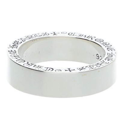 Chrome Hearts 6mm Spacer Plain Silver Ring Size US 8