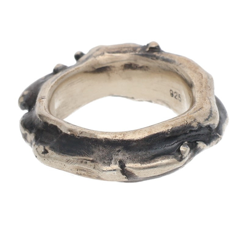 Blackmerle 925 MOOL Design Ring Size 18.5