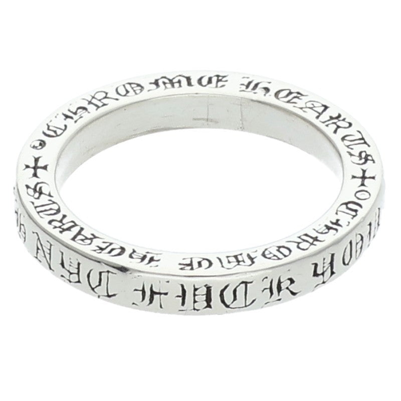 Chrome Hearts NYC Ltd 3mm Spacer Silver Ring Size US 8.5