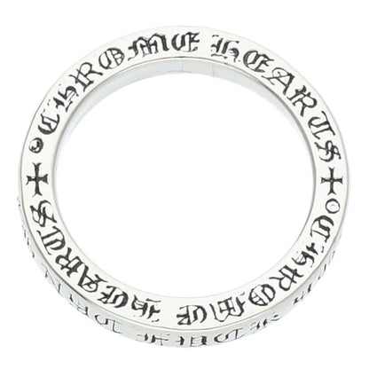 Chrome Hearts NYC Ltd 3mm Spacer Silver Ring Size US 8.5