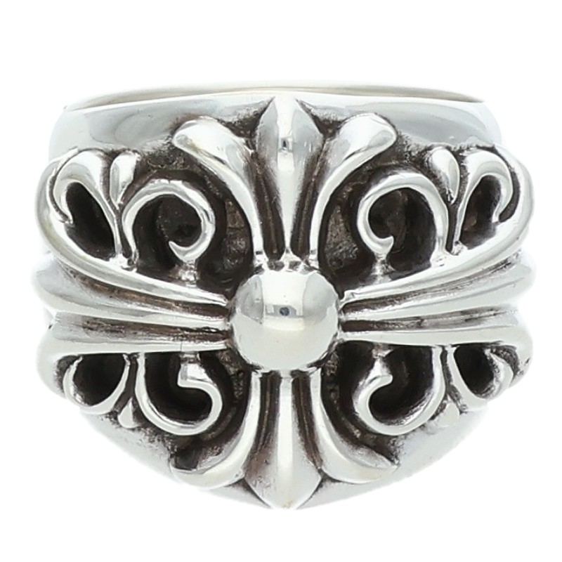 Chrome Hearts Keeper Silver Ring Size ONE SIZE