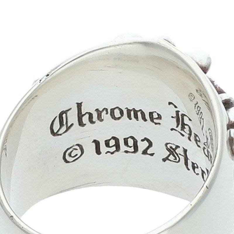 Chrome Hearts Keeper Silver Ring Size ONE SIZE