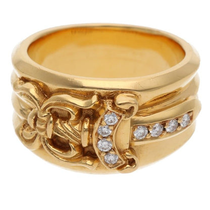 Chrome Hearts 22K Dagger Pave Diamond Gold Size ONE SIZE
