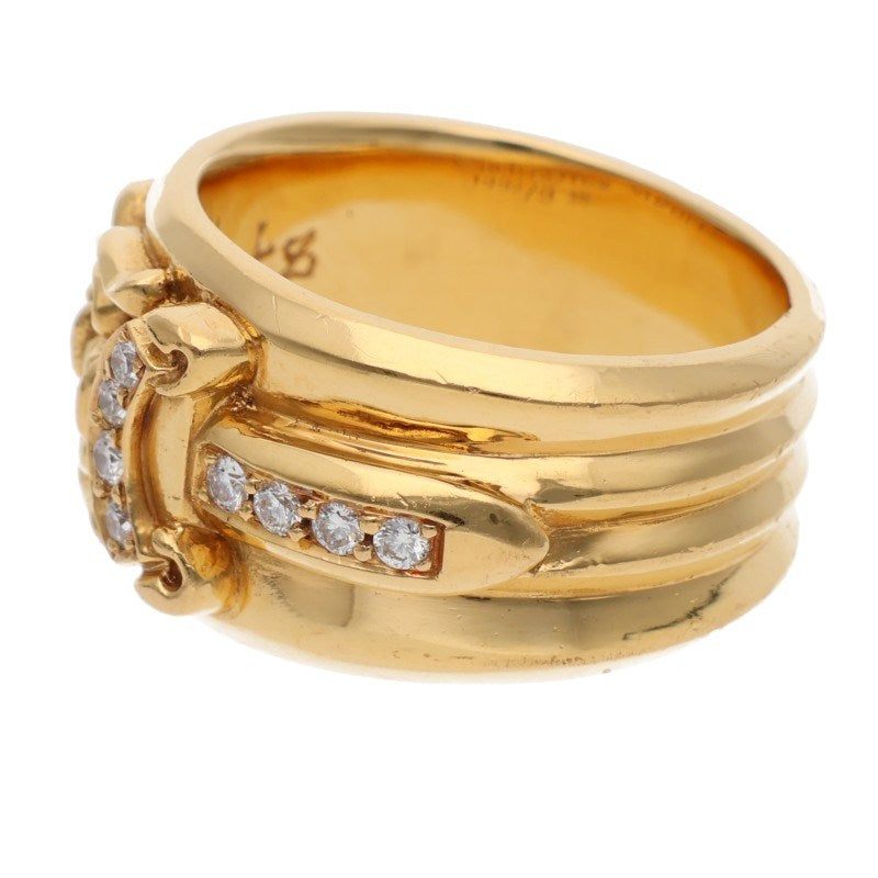 Chrome Hearts 22K Dagger Pave Diamond Gold Size ONE SIZE