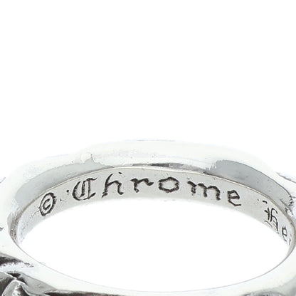 Chrome Hearts SCRL BAND Silver Ring Size ONE SIZE