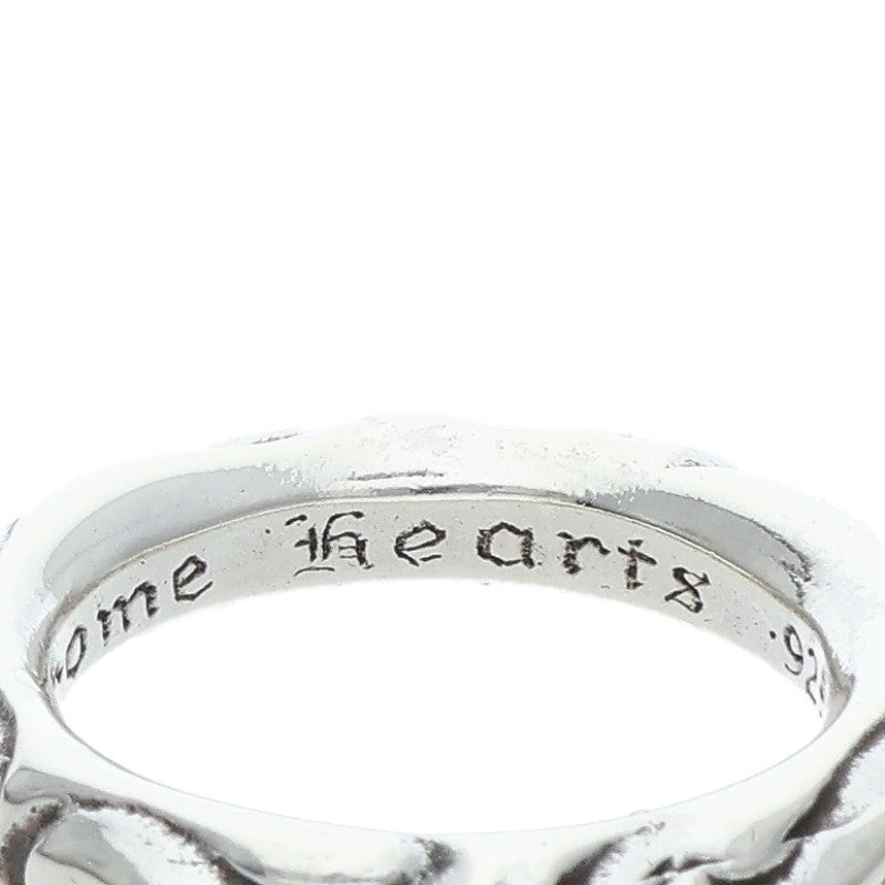 Chrome Hearts SCRL BAND Silver Ring Size ONE SIZE