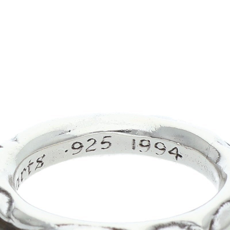 Chrome Hearts SCRL BAND Silver Ring Size ONE SIZE